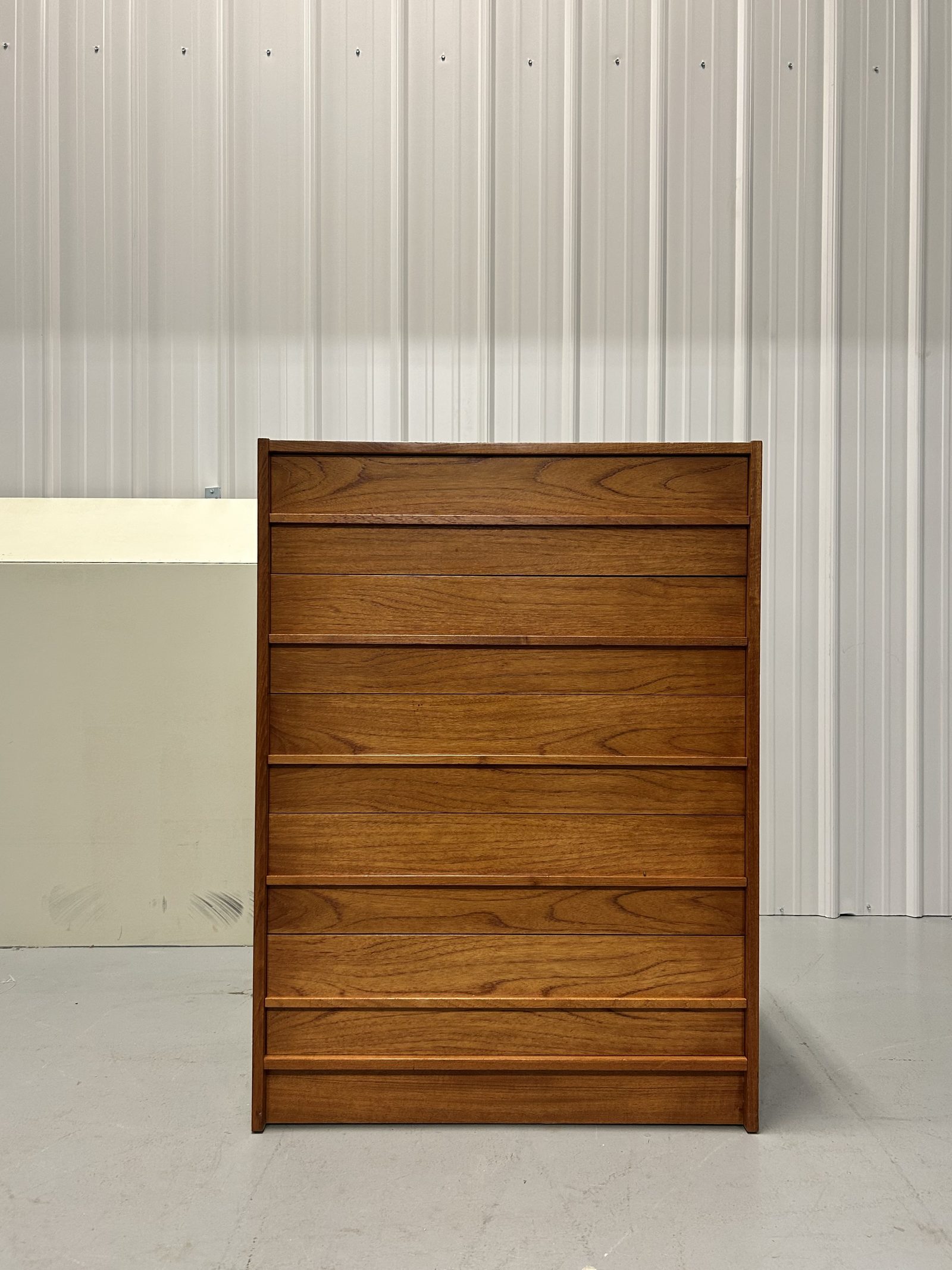 Mid-Century Danish Teak Dresser Teak 5-Drawer Dresser